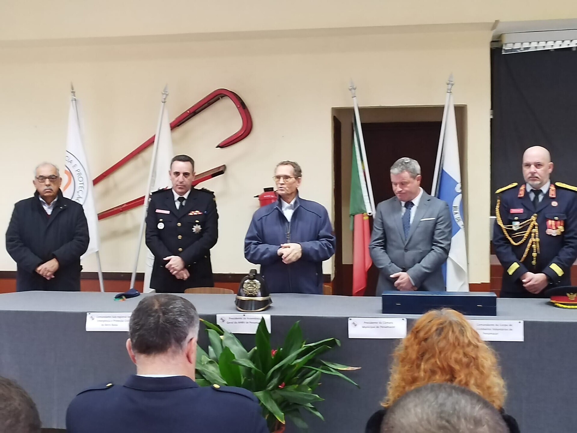 Bombeiros de Penamacor assinalam 87º aniversário com novos bombeiros